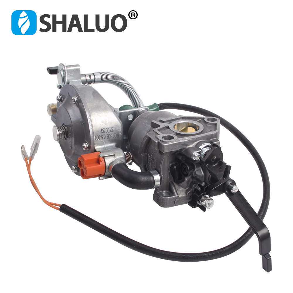 9HP 177F GX270 LPG发电机双燃料化油器LPG手动节气门3KW P21-LPG