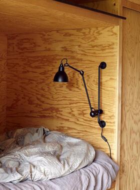 客简约意厅室长臂工作室北欧卧创床头灯现代摇臂工业ADS210阅读墙