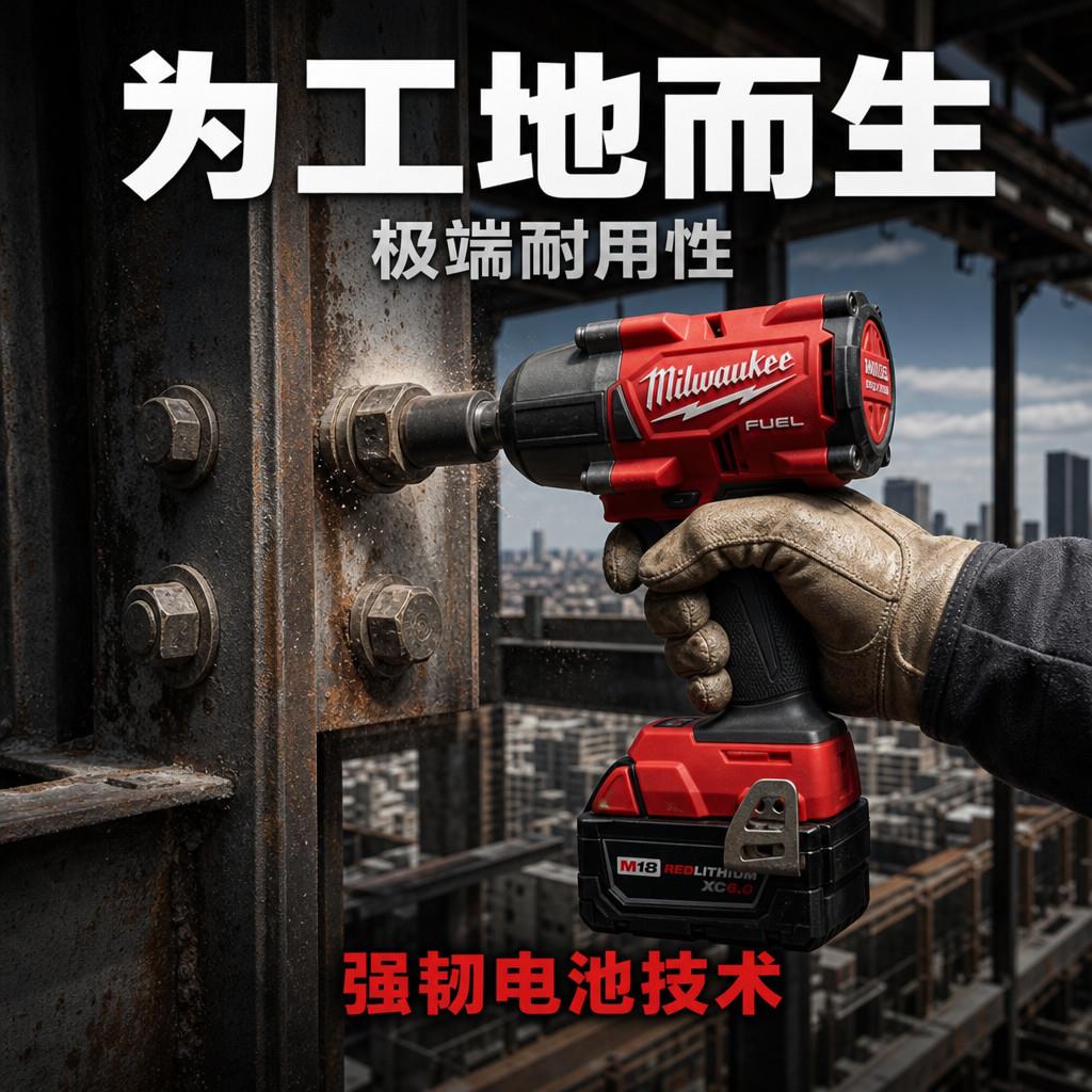 米沃奇M18冲击扳手大扭力