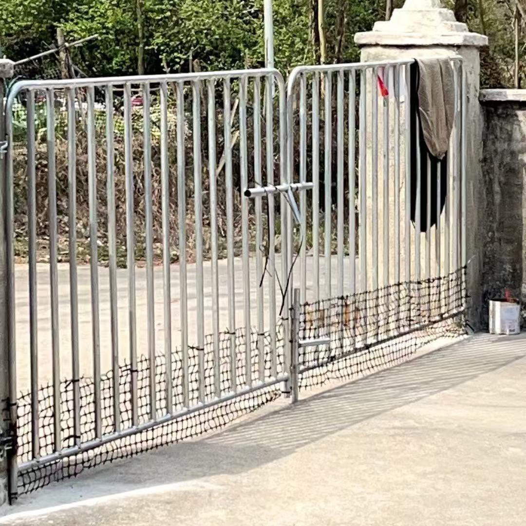 加厚镀锌铁门双开门农场