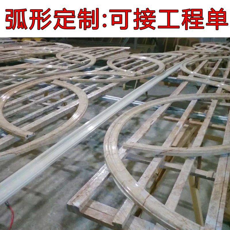定制门窗套弧形线条仿大