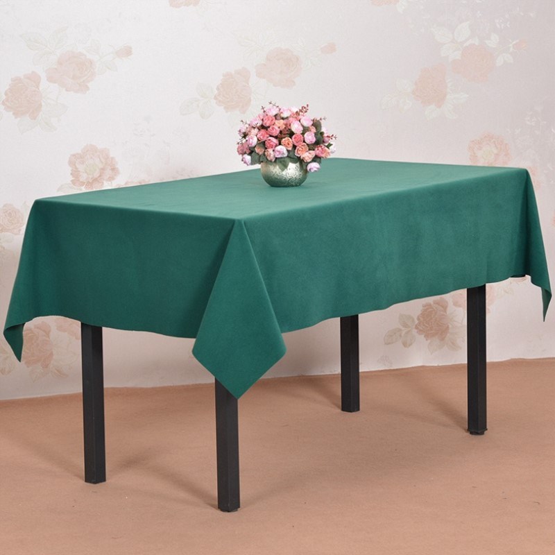 会议桌布台呢酒店台布布艺展会厚实桌布活动会议室台泥长方形定制