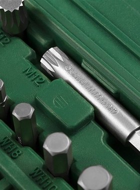 世达42件09327旋具头批咀批嘴套花形内六角十二角批头大飞转接头