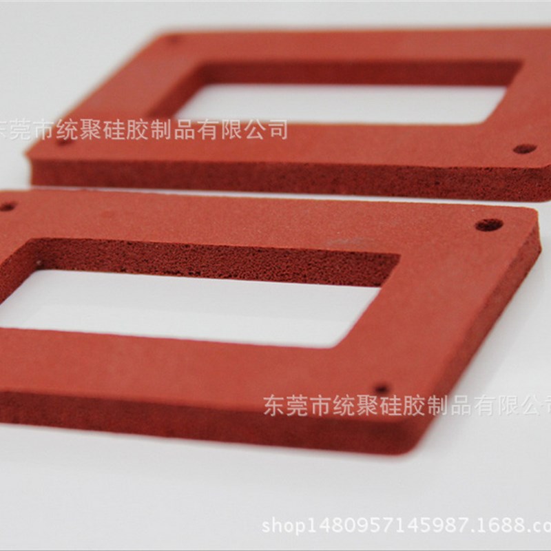耐高温硅胶发泡板/海绵板/发泡垫片厚度1-20mm宽度300-1200mm