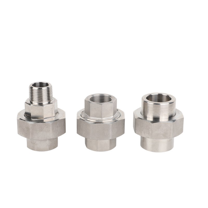 内外螺纹不锈钢活接头电缆接头软管固定接头不锈钢活接头