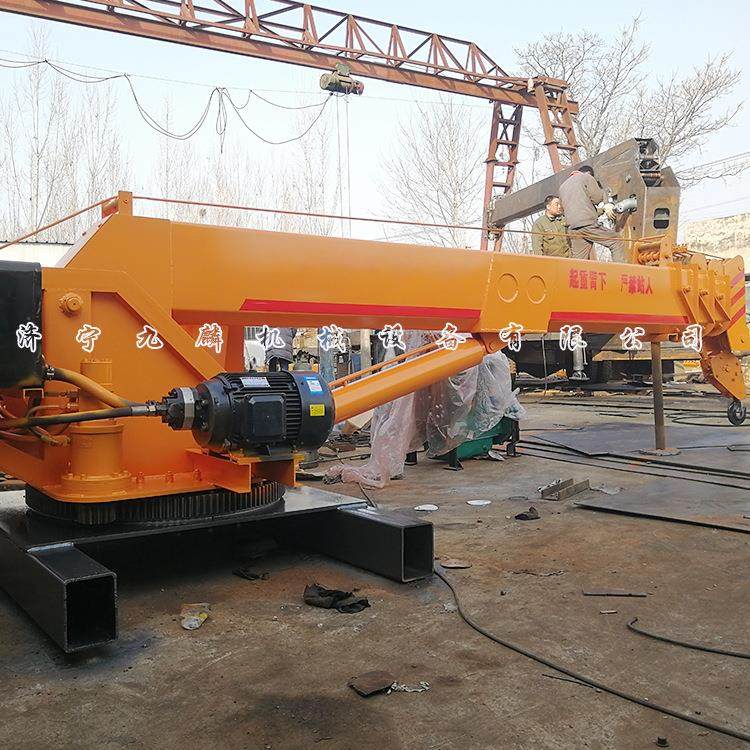 厂家直销6吨船用液压起重机 5吨小型起重吊运机 九麟机械码头吊机,搬运/仓储/物流设备,起重机/吊车/吊机,淘宝优惠券,粉丝福利购,淘宝优惠卷