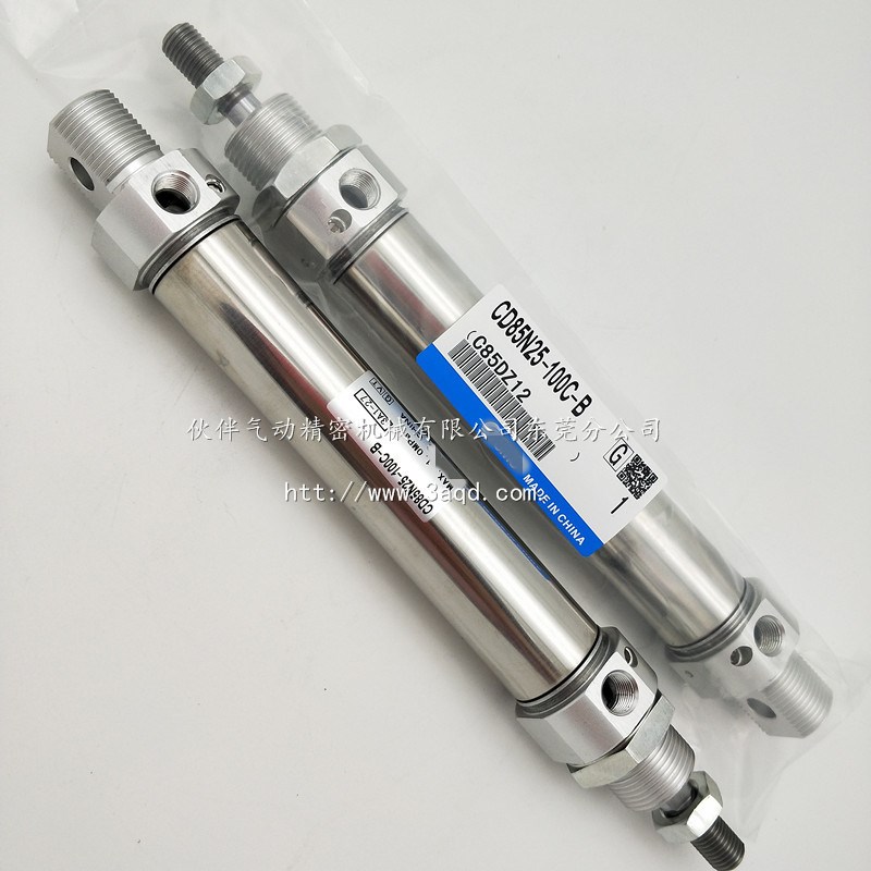 伙伴气动标准迷你气缸CD85F25-25/40/50/80/125/200/225/300C-B