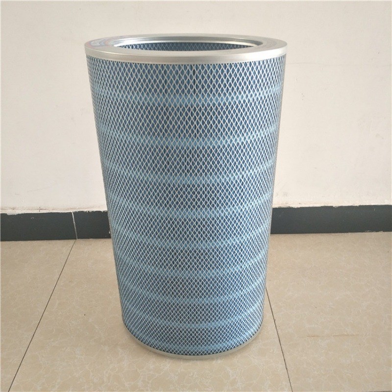 工业除尘椭圆形阻燃滤筒P191920等离子切割抛丸机粉尘过滤芯