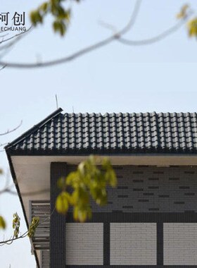 ASA树脂瓦琉璃瓦 灰色砖红 树脂瓦合成树脂瓦直供