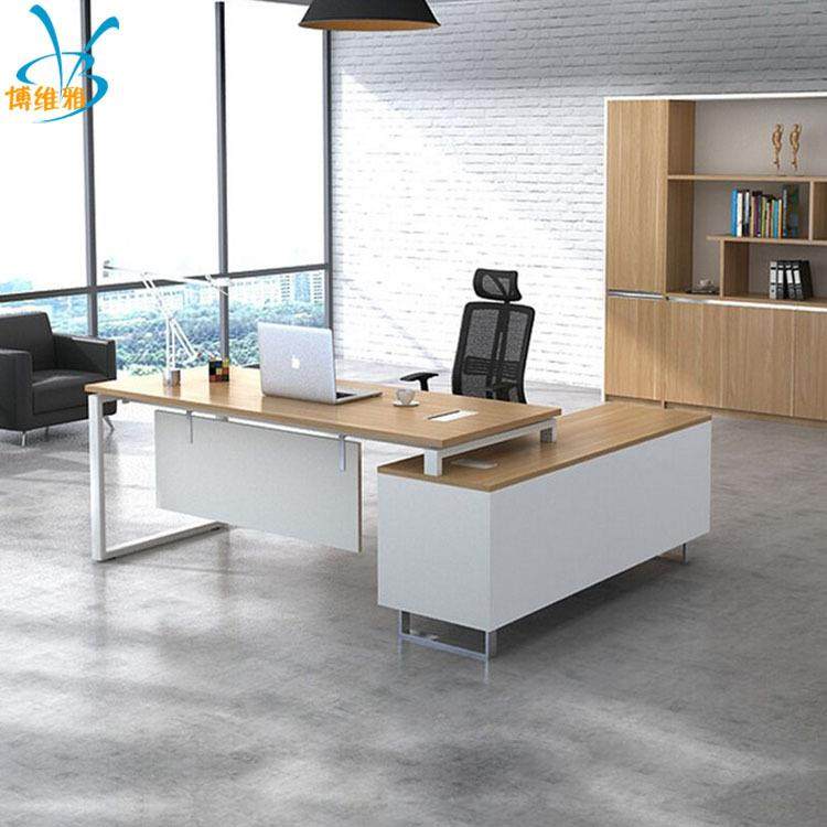 老板桌办公桌简约现代总裁桌领导办公室家具总经理大班台桌椅组合