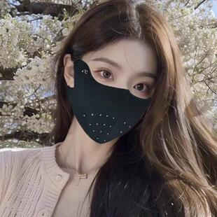 防罩晒口女抗U20MBT 无V痕一体透气孔冰丝眼面罩护角薄 WH0025新款