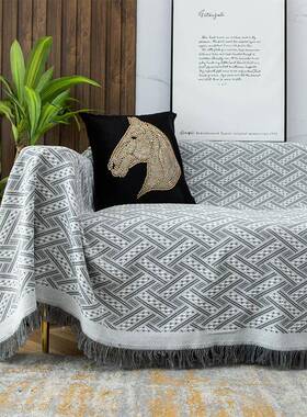 北发四欧夏季万能沙发盖布巾全盖CS020025沙垫套罩盖毯单三人季通