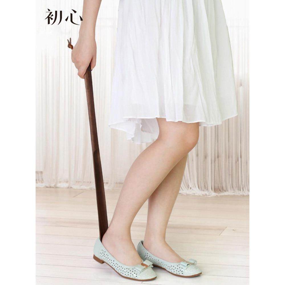 初心鞋实木鞋拔家用鞋柄拔子提器穿鞋拔长提子鞋抽鞋拨子80001鞋,居家日用,鞋拔,淘宝优惠券,粉丝福利购,淘宝优惠卷