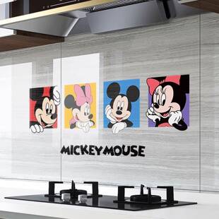 可H0530152米厨房防油自贴纸防火耐高温防水粘奇擦洗油烟机灶台用