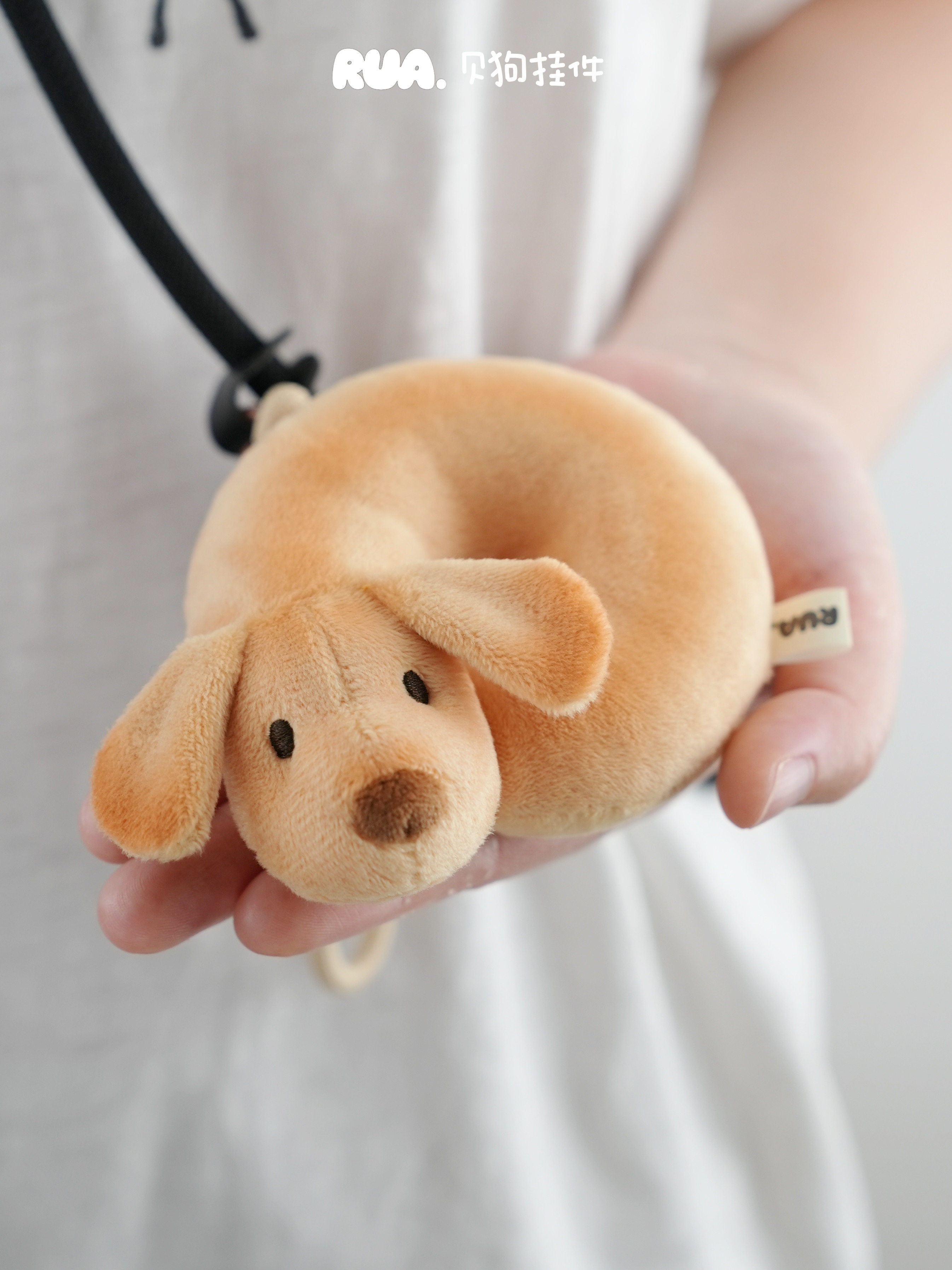[RUA Soft Island · งานออริจินัล] ของประดับแบบแขวนทำจากผ้าพลัฌรูปสุนัขพันธุ์เบอร์นาร์ด ตุ๊กตาสร้างสรรค์ ที่ห้อยกระเป๋า กระเป๋านักเรียน พวงกุญแจ