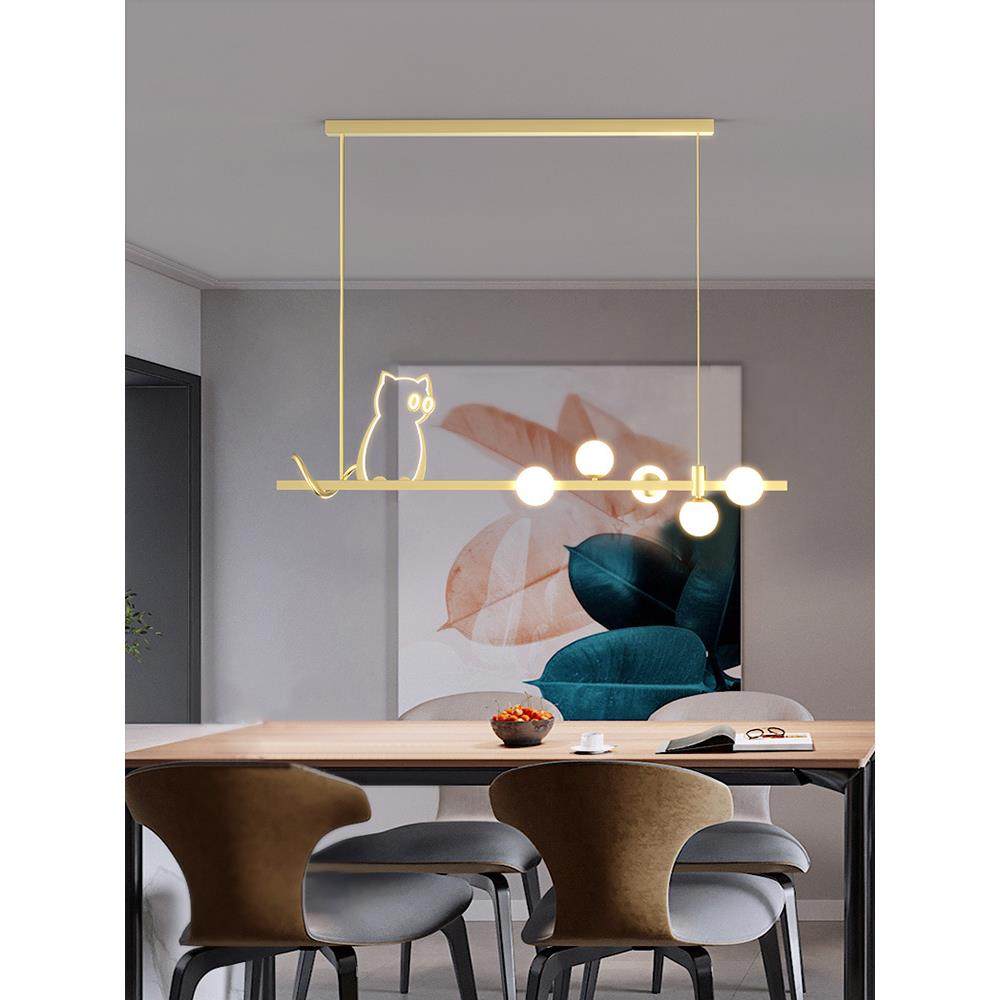 餐厅灯吊灯轻奢灯具现代简约饭厅餐桌吧台北欧极简长条2023年新款,纺织面料/辅料/配套,纺织机械配件,淘宝优惠券,粉丝福利购,淘宝优惠卷