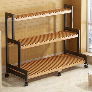 花架阳台落地式可移动多肉专用放花盆的架子现代简约客厅盆景摆放