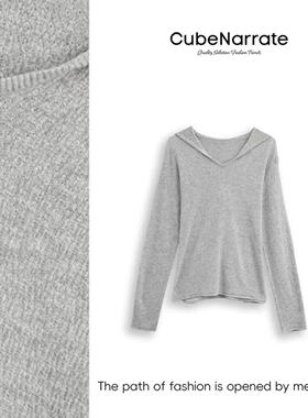 【告别之夜】枋叙【浪漫神话】  连帽个性百搭宽松上衣 CN320X107