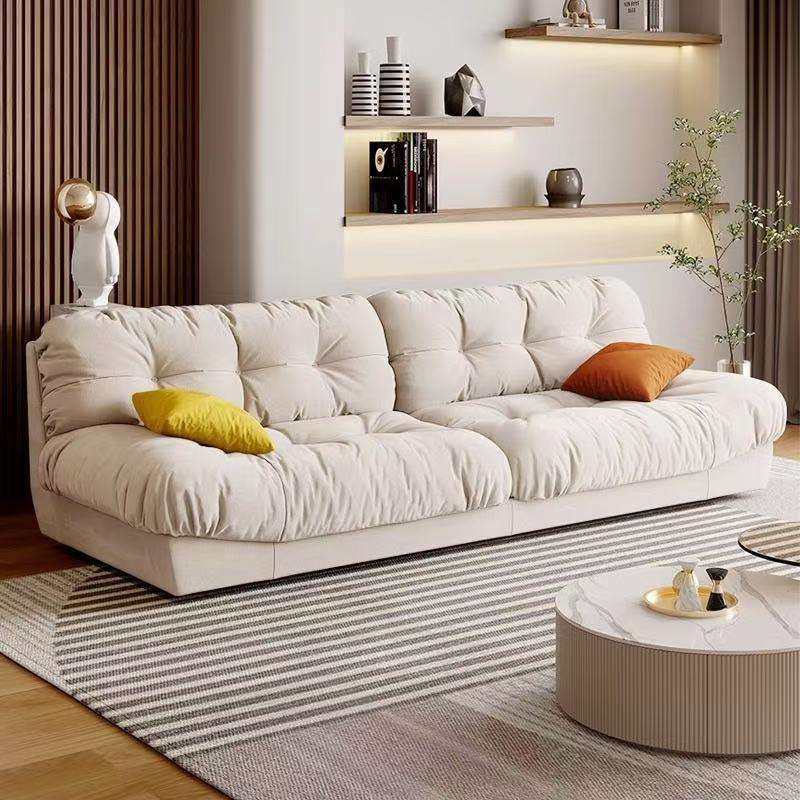 意式轻奢奶油风云朵沙发客厅简约现代小户型科技布艺家用直排沙发,玩具/童车/益智/积木/模型,毛绒/玩偶/公仔/布艺类玩具,淘宝优惠券,粉丝福利购,淘宝优惠卷