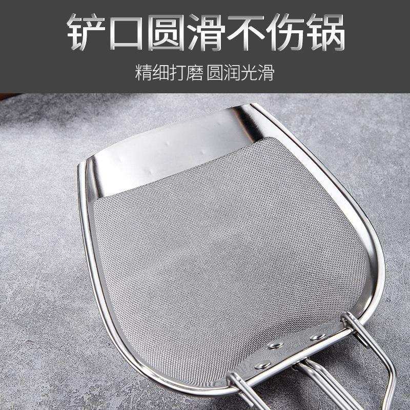 不锈钢方形油渣铲滤油铲过滤网筛超密捞勺捞渣网漏勺油炸网篮商用