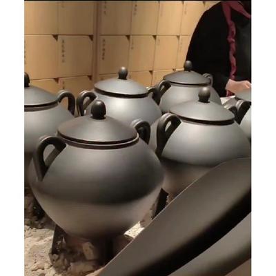 云琳茶具煮茶斧新中式茶馆煮茶壶炭烧古法煮茶器明火teastone