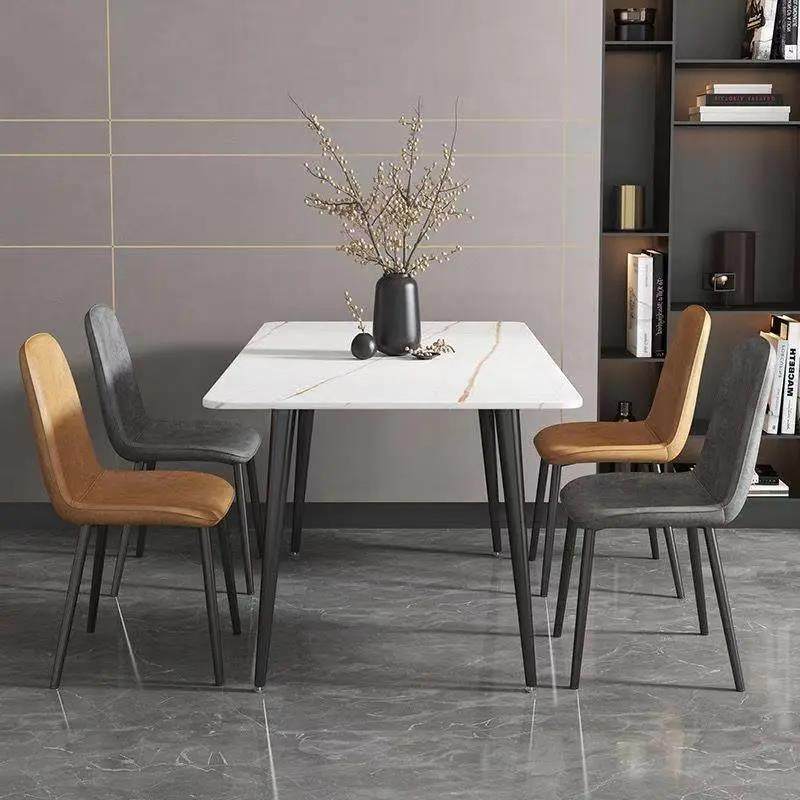 轻奢岩板餐桌组合现代简约家用小户型长方形餐厅北欧大理石饭桌椅,玩具/童车/益智/积木/模型,毛绒/玩偶/公仔/布艺类玩具,淘宝优惠券,粉丝福利购,淘宝优惠卷