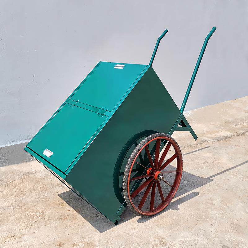 瑞意祥和不锈钢垃圾车市政户外街道加厚两轮环卫工人清洁手推车