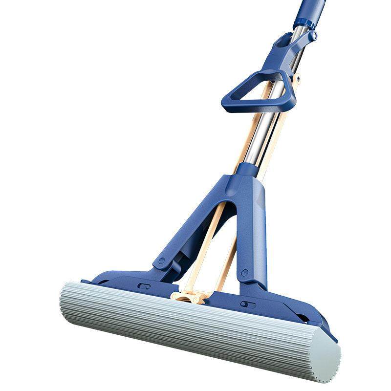 F7DE新款海绵拖把家用免手洗吸水对折式胶棉拖布头干湿两用大