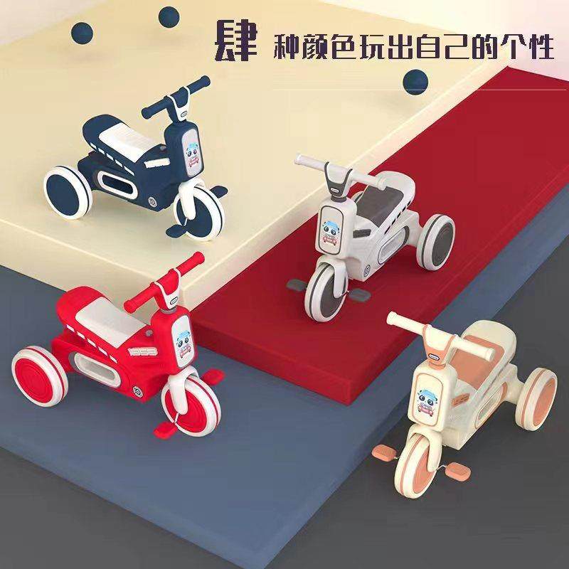 出口儿童三轮车脚踏车多功能三合一婴儿手推车1到3岁2到6岁宝