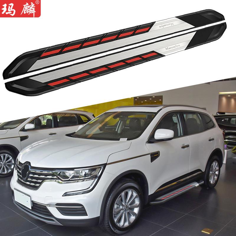 适用于雷诺科雷傲改装侧踏板2017款原厂两侧上车脚踏板