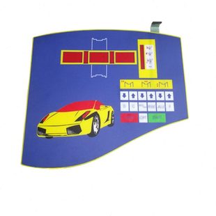 科星风速衡斯达汽车轮胎平衡机按键面板控制薄膜开关键盘显示配件