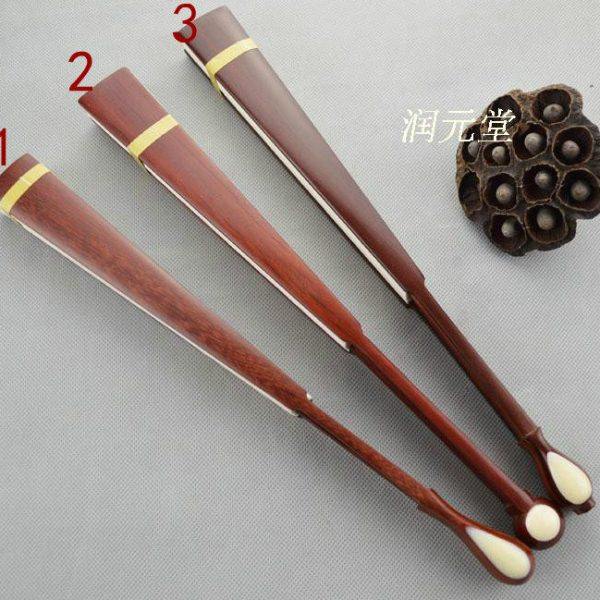 低价包邮文玩折扇十寸13方二号小叶紫檀红檀木扇骨 高档精品男扇