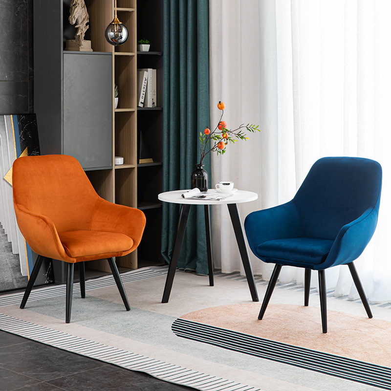 单人沙发椅懒人小户型轻奢阳台桌椅组合椅子现代简约咖啡厅休闲椅