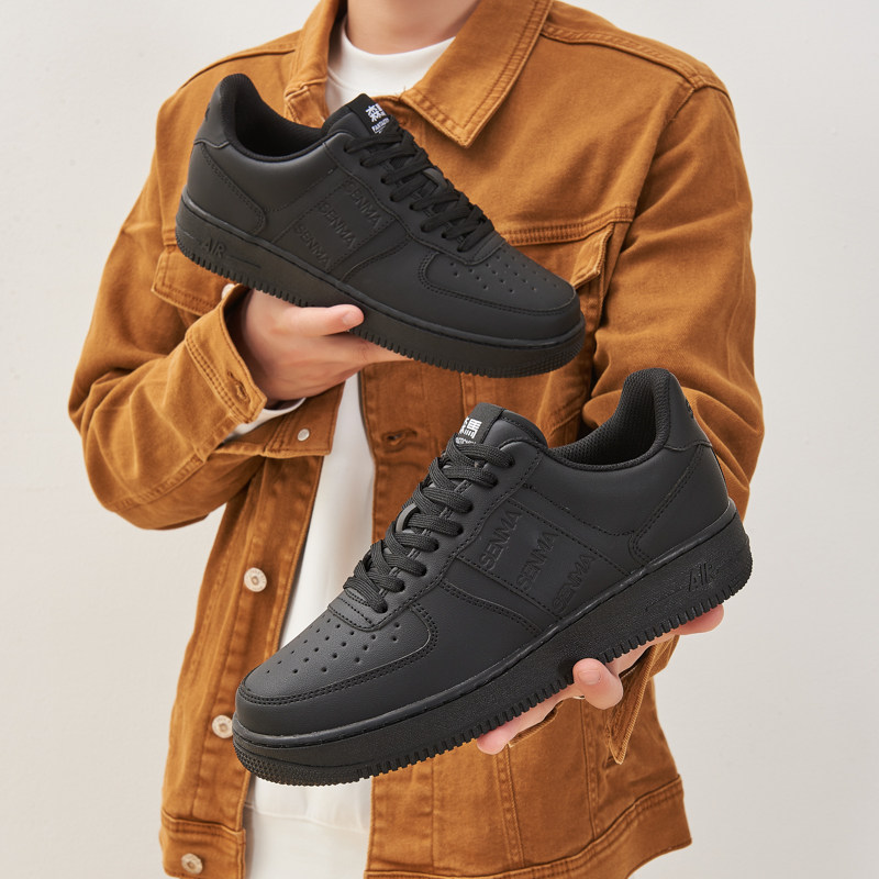 SENMA/森马官方男鞋冬季空军一号板鞋男女款百搭厚底增高运动鞋潮,流行男鞋,休闲板鞋,淘宝优惠券,粉丝福利购,淘宝优惠卷