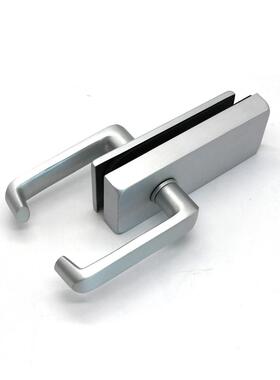 NCY-942直发铝合金摇柄锁玻璃门把手锁玻璃门锁