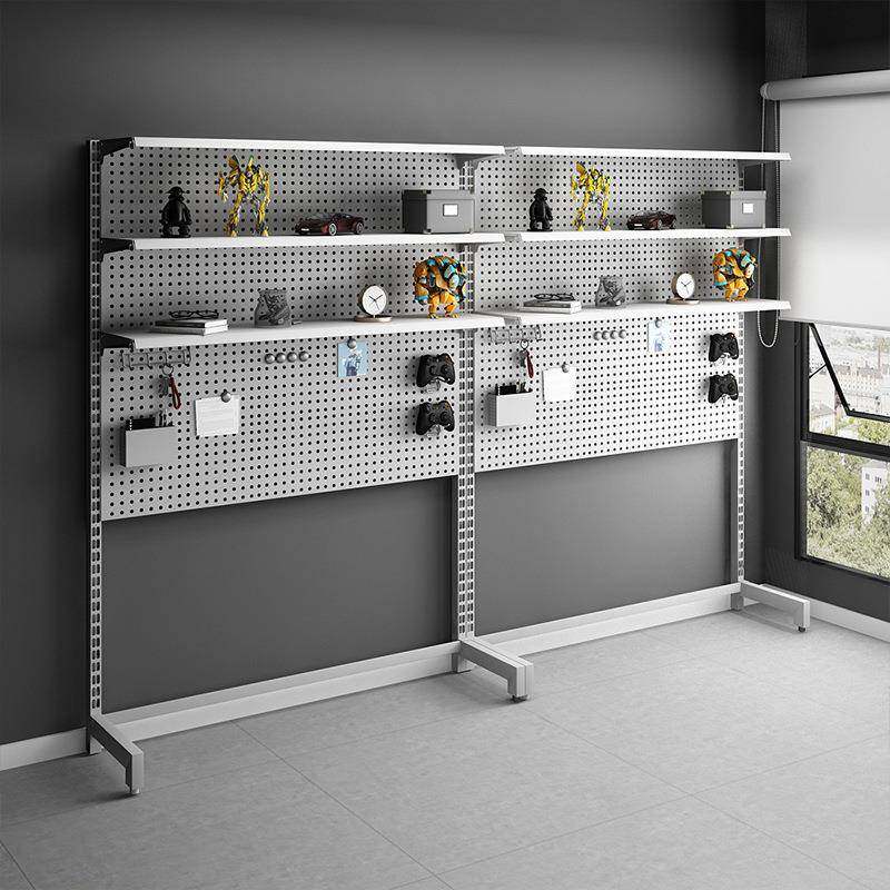 ft洞洞板书架立式置物架电脑桌金属储物收纳墙免打孔落地书架子,畜牧/养殖物资,畜牧/养殖器械,淘宝优惠券,粉丝福利购,淘宝优惠卷