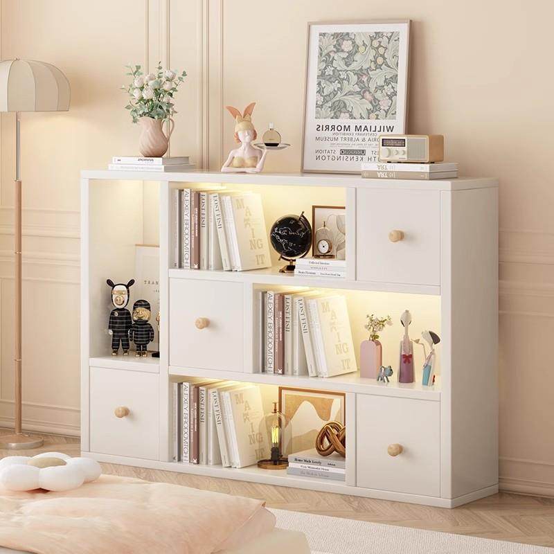 落地置物架书柜格子柜客厅靠墙矮柜收纳杂物架家用储物柜组合书架,特色手工艺,其他特色工艺品,淘宝优惠券,粉丝福利购,淘宝优惠卷