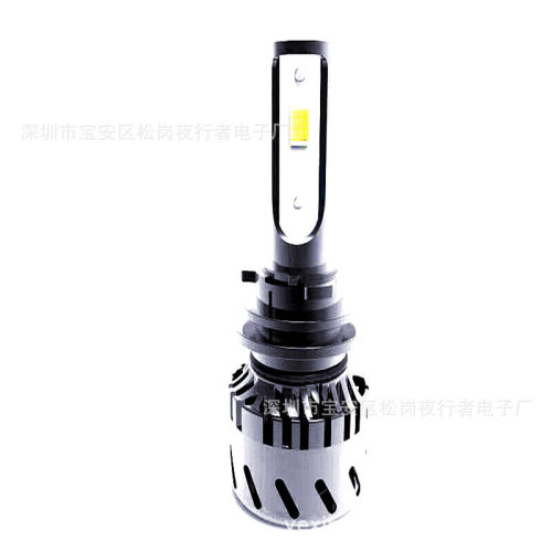 快神三色LED大灯H1H7H4H1190059006H11快启前大灯汽车灯头