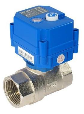 KLD20S微型缩径双内丝电动球阀球式水阀精密阀款调节微型电动阀