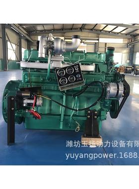 大庆R6105AZLD六缸柴油机 粉碎机轮钻机专用柴油发动机 潍坊