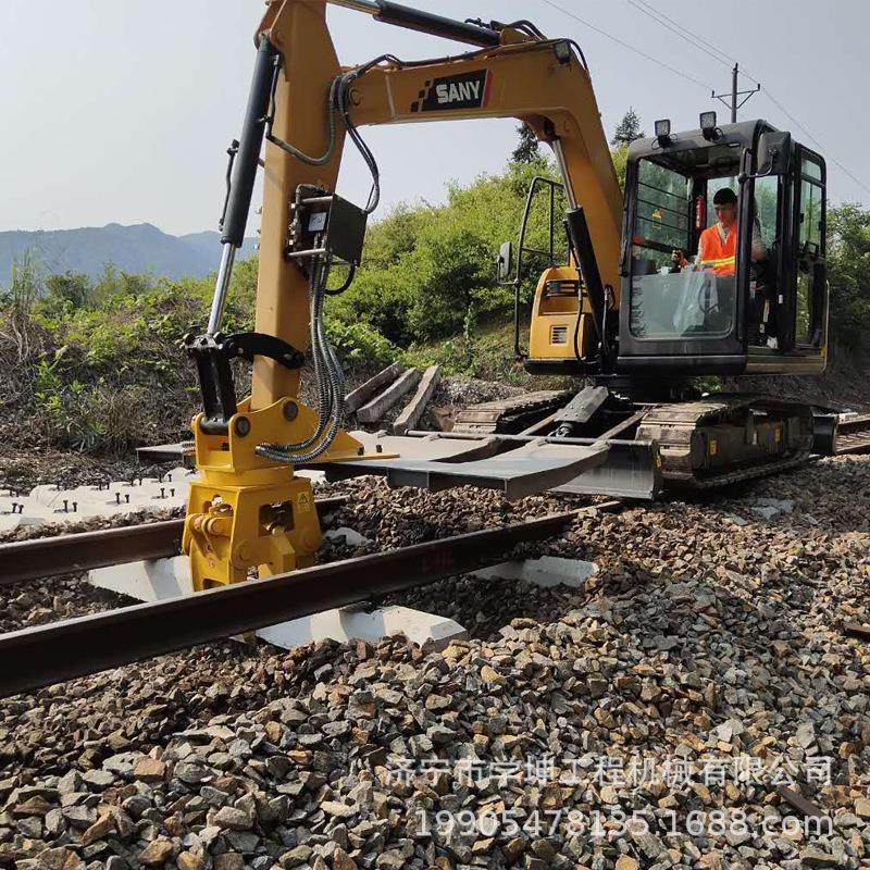 现货销售卸枕木夹具 铁路换枕机 公铁两用挖机改装,标准件/零部件/工业耗材,其他液压元件,淘宝优惠券,粉丝福利购,淘宝优惠卷