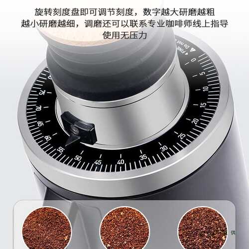 DF54意式家用咖啡磨豆机电动单份研磨机打咖啡豆机54mm磨盘新品无