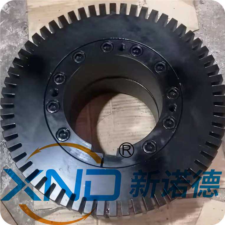 XND-1100T05型快拆型蛇形弹簧联轴器6100M05锥套型蛇形弹簧联轴器