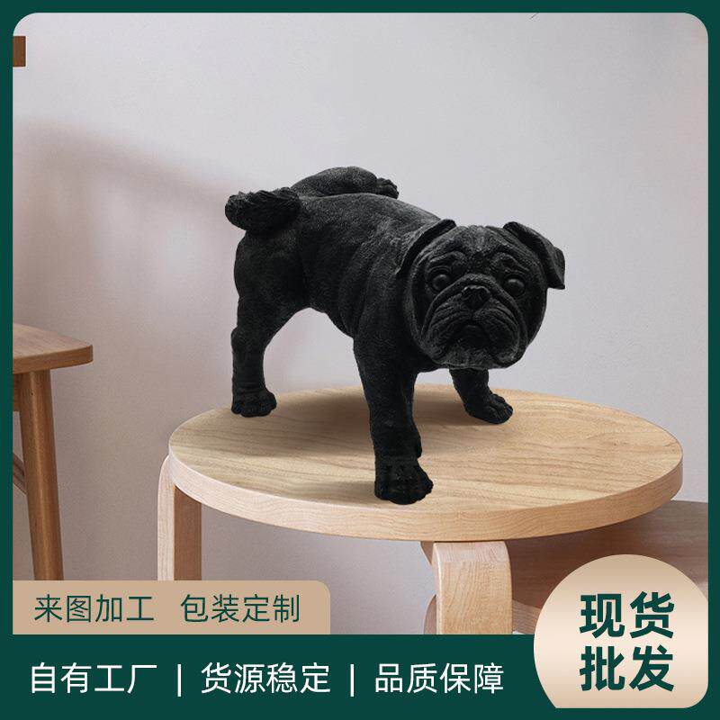 2023新品撒尿狗狗树脂摆件庭院装饰微景观摆设家居工艺品直销