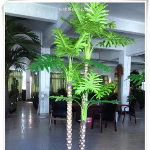 仿真喜林芋喜林芋盆栽仿真室内绿植小盆栽仿真芋盆栽假绿植