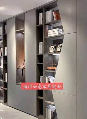 福州全屋设计餐边柜书柜衣柜橱柜工厂卧室轻奢现代橱柜加工