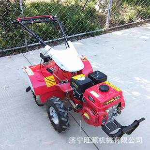 小型自走式旋耕机电启动柴油旋耕机开沟犁地除草微耕机