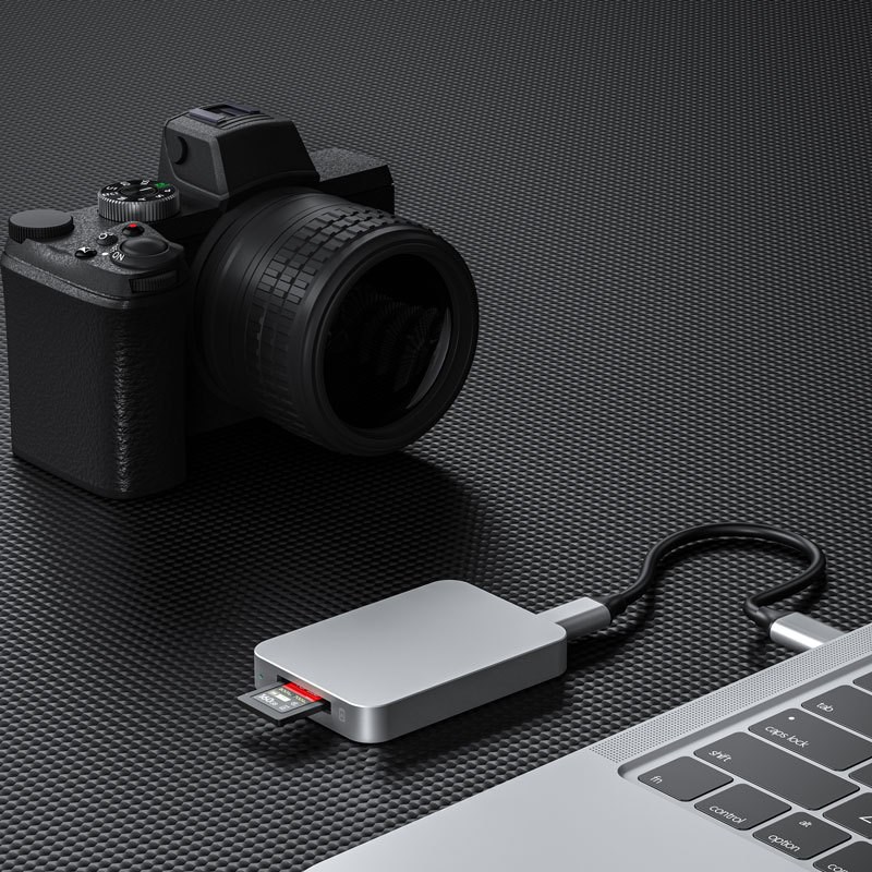 迷你CFexpresstypec-a散热款cfea卡全铝合金高速数码相机读卡器