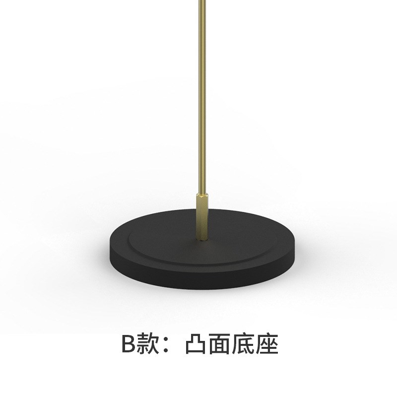 笔挂架新中式书法国画文房桌面摆件罗纹砚台金属挂钩毛笔收纳架子