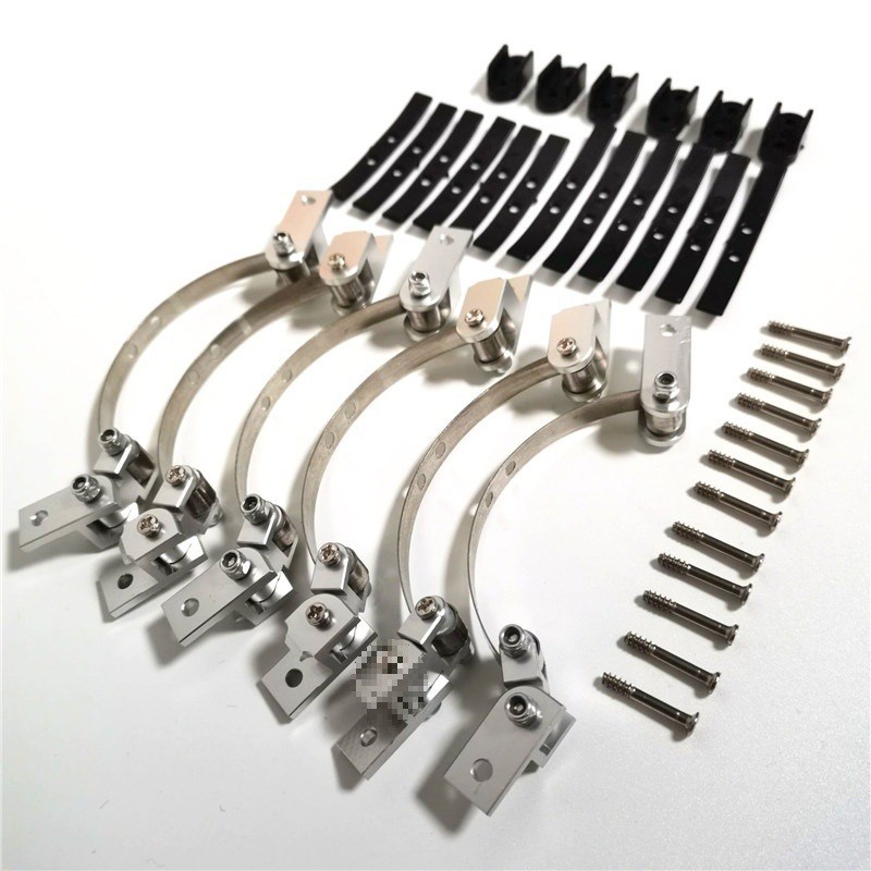 改装车RC升级金属配件六驱遥控车原车零件合金传动轴车桥减震